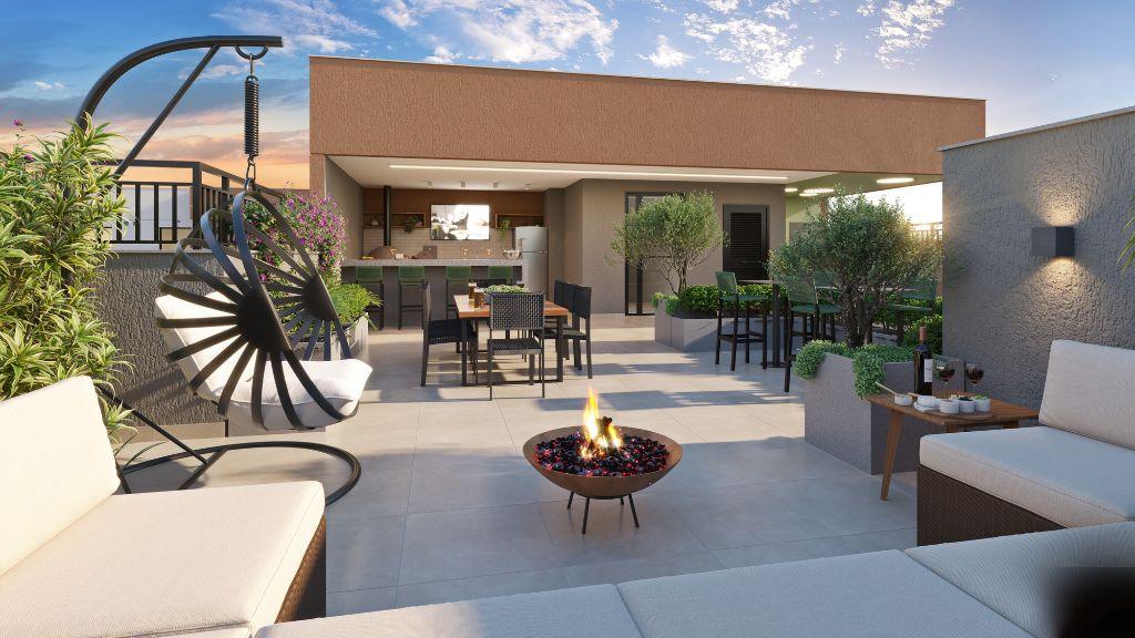 Perspectiva Ilustrada - Espaço Gourmet - Vila 197 - Pazza Incorporadora