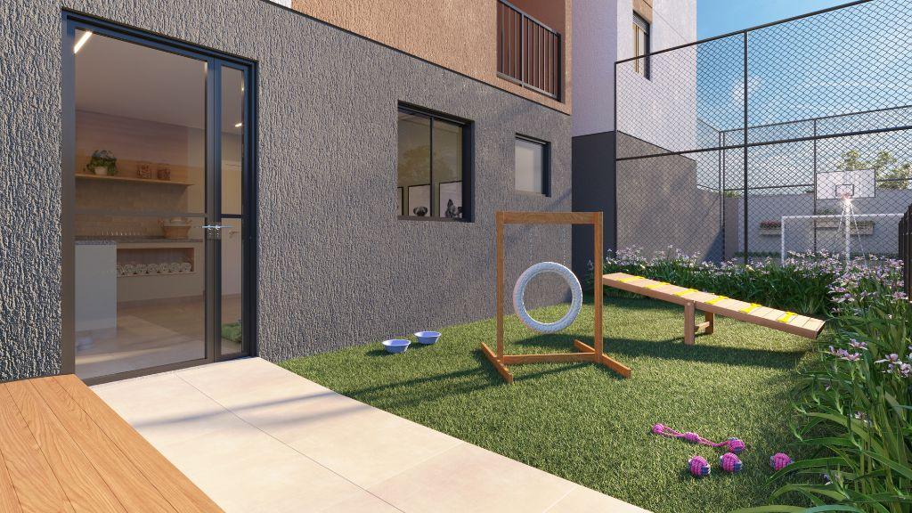 Perspectiva Ilustrada - Espaço Pet - Vila 197 - Pazza Incorporadora